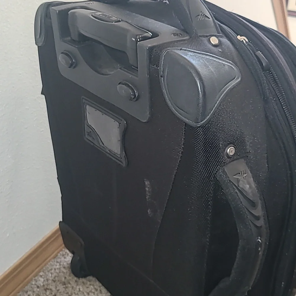 High Sierra Black Rolling Bag